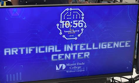Miami Dade College Opens Ai Center In Downtown Miami
