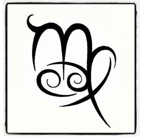 Someone with cancer on the ascendant/rising sign will have their identity guided by the energy of the moon, wherever it appears in the chart. Virgo symbol tattoo | Virgo tattoo, Cancer zodiac tattoo ...