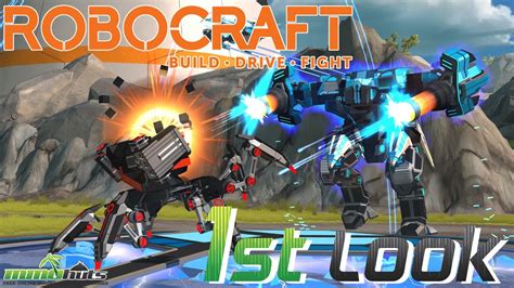 Robocraft Updated First Look Youtube