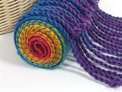 Handwoven Scarf 'Rainbow Cascade' multicolor soft | Etsy | Hand weaving
