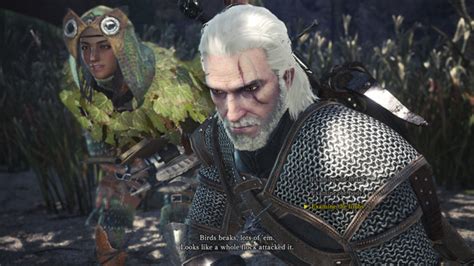 monster hunter world welcomes geralt of rivia from the witcher series laptrinhx