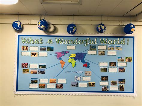 Geography Continents Display Ks1 Display Photo Wall Decor