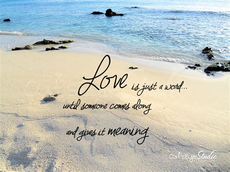 Quotes About Love In Beach 71 Quotes