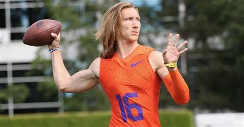 Trevor lawrence's hair may be a clemson vs alabama x. Clemson quarterback commit Trevor Lawrence approaching ...