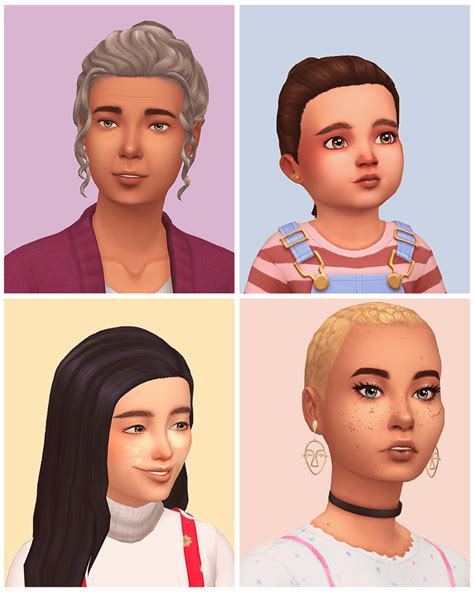 Sims 4 Child Skin Freeloadsdd