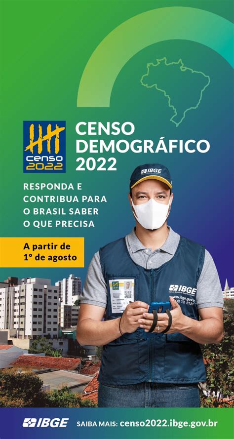Utilidade pública Censo do IBGE começa na próxima segunda º de agosto Prefeitura de Paraibuna