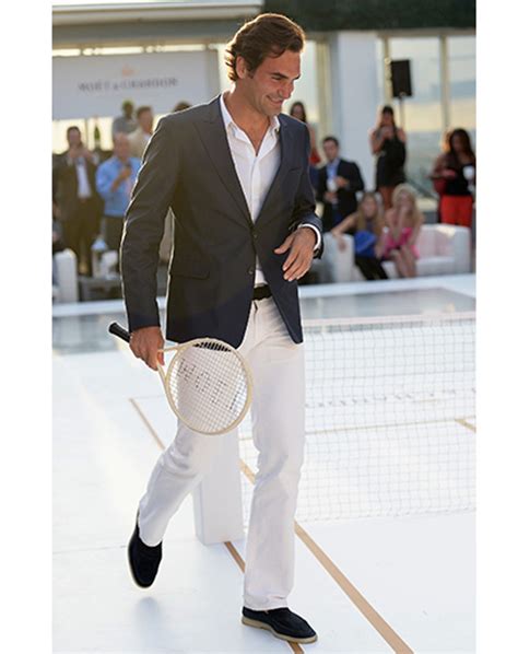 Style Blogs The Gq Eye Must See Menswear Roger Federer