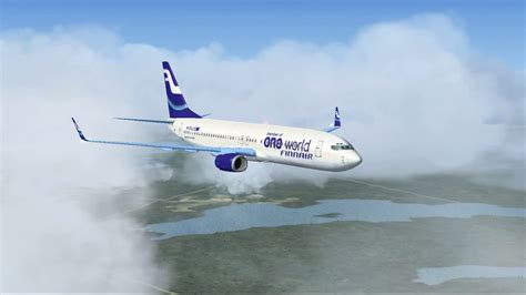 Fsx Go Around And Landing With Boeing 737 Finnair Full Flight From
