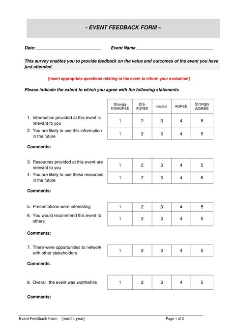 Free 9 Feedback Questionnaire Examples Amp Samples In Pdf Examples
