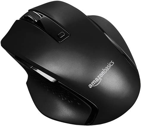 Amazonbasics Compact Ergonomic Wireless Mouse With Fast Scrolling