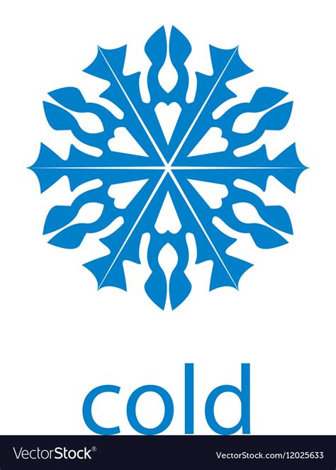 Logo Cold Royalty Free Vector Image Vectorstock