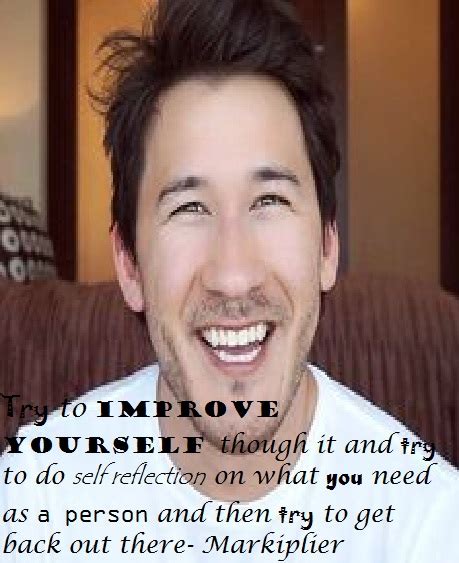 Forget them, stand strong with the people who build you up. Markiplier Quote by graphicjane on DeviantArt