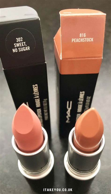 Sweet No Sugar Vs Peachstock Mac Lipstick Best Nude Lipsticks Review