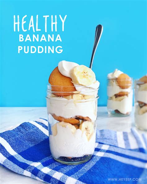 Bring to a gentle boil; Healthier Banana Pudding! | Healthy banana pudding, Banana ...