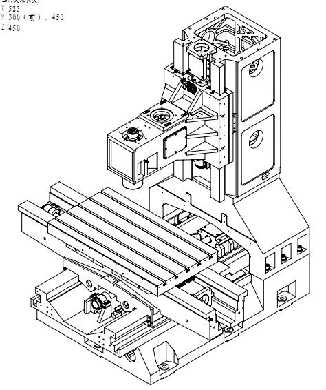 Cnc Milling Machine Drawing At Getdrawings Free Download