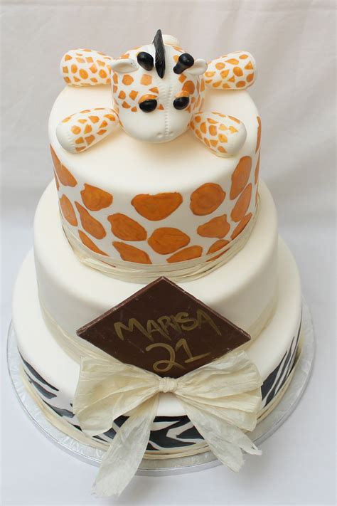 A cake she will remember with her favourie sport or passion. African Themed Birthday Cake By Www.forcakessakenz.com ...