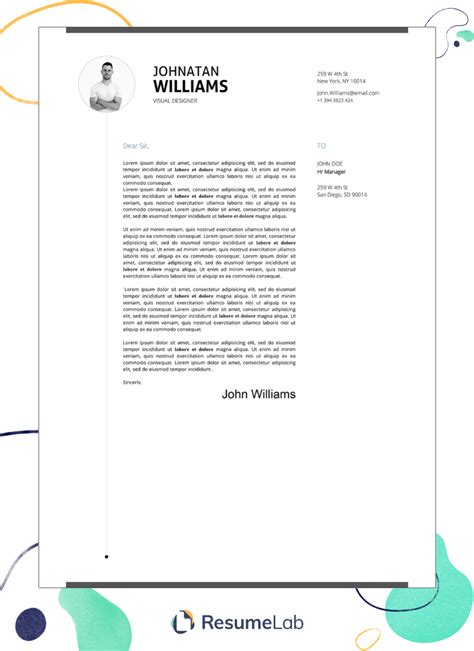 50 Cover Letter Templates Microsoft Word Free Download