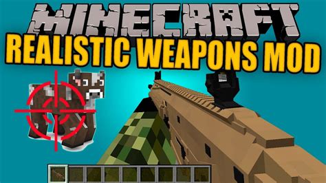 Realistic Weapons Mod Las Armas Mas Realistas De Minecraft