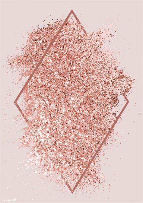 Download Premium Psd Of Festive Sparkly Pink Glitter Background Badge