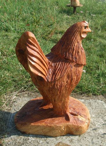 Image Result For Wood Carved Chickens Wood Carving Carving Chainsaw