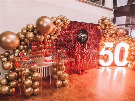 Amazing 50th Birthday Celebration By Au Providing A Black Acrylic With Gold Plaq
