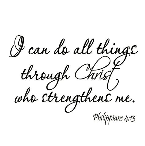 Buy I Can Do All Things Through Christ Who Strengthens Me Philippians 4