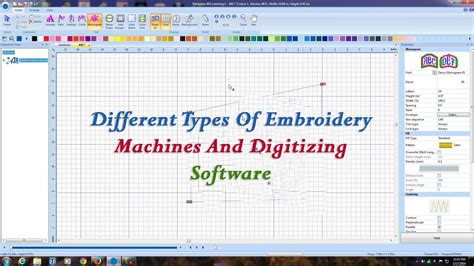Different Types Of Embroidery Machines And Digitizing Software