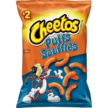 The initial success of cheetos was a contributing factor to the merger between the frito company and h.w. Cheetos® Puffs Cheese Flavoured Snacks | Walmart Canada