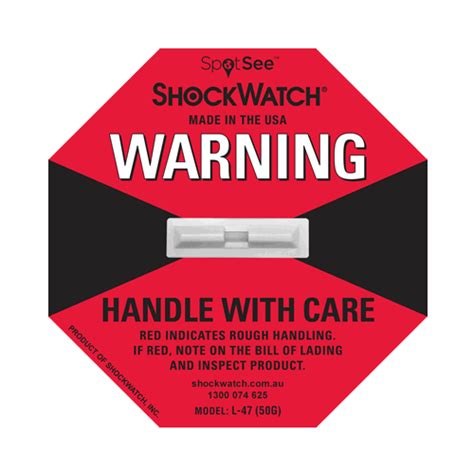 High Impact Labels By Shockwatch Shockwatch