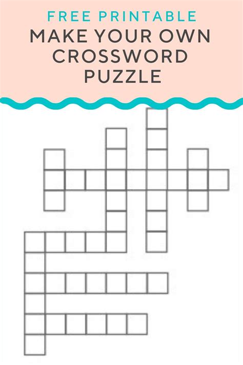 Learn how to make a jigsaw puzzle on the next page. Crossword Puzzle Generator | Create and print fully ...