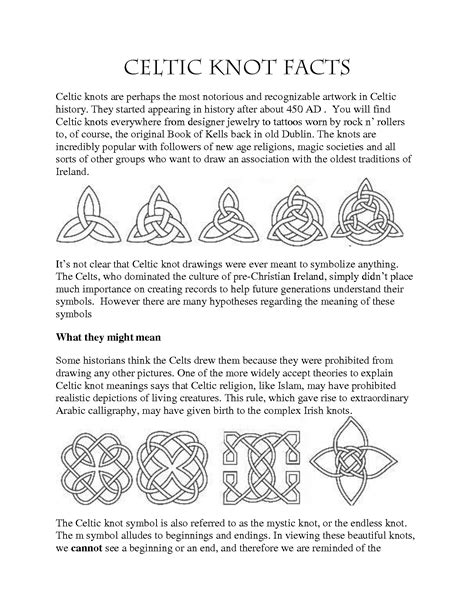 Image Result For Celtic Knots And Their Meanings Celtic Symbols And