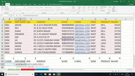 How to do a vlookup in an excel spreadsheet. how to do vlookup function in excel ( multiple sheets)/ v ...