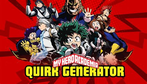 My Hero Academia Quirk Generator 2023 Accurate Match