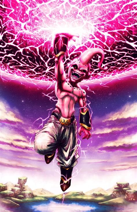 Even at his weakest, majin buu is enough of a threat to force vegeta to kill himself, goku to trigger super saiyan 3, and goten & trunks to fuse into gotenks. Image - Kid Buu.jpg | Dragon Ball Z Dokkan Battle Wikia | FANDOM powered by Wikia