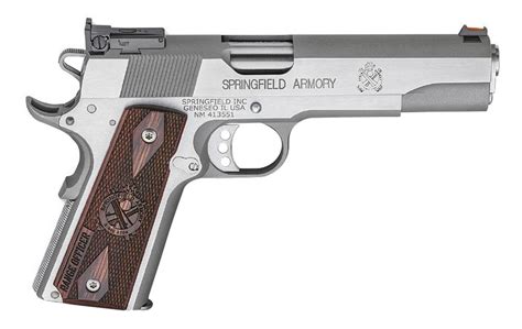 Springfield 1911 Range Officer 9mm Stainless Steel With Adjustable