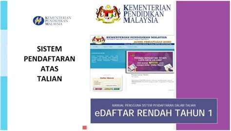 Borang permohonan daftar murid tahun 1 sesi 2022 dan 2023 online akan di buka secara online bermula dari 1 mac 2021 sehingga 30 april 2021 di panduan public.moe.gov.my pendaftaran murid darjah 1 di negeri semenanjung malaysia dan cara membuat permohonan daftar darjah satu secara. Pendaftaran Murid Tahun 1 Online Sesi 2022/2023 KPM (Dari ...