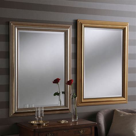 Rectangular Decorative Bevelled Mirror Decorative Mirrors