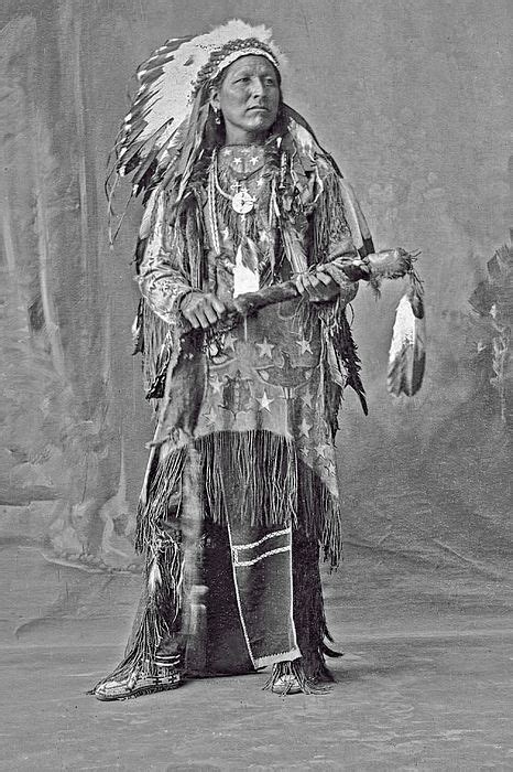 An 1898 Photo Of An Arapahoe Named Black Man By Fa Rinehart Of Omaha