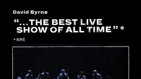 David Byrne The Best Live Show Of All Time — Nme Ep Album Review