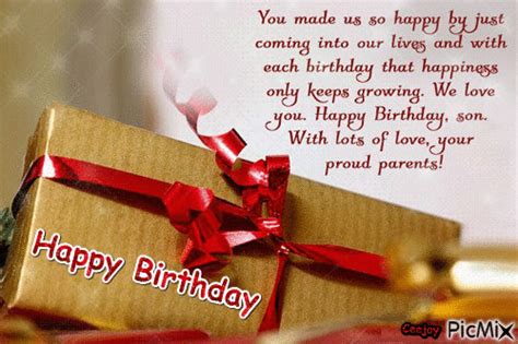 Happy Birthday Son Animated Image Pictures Photos And Images For