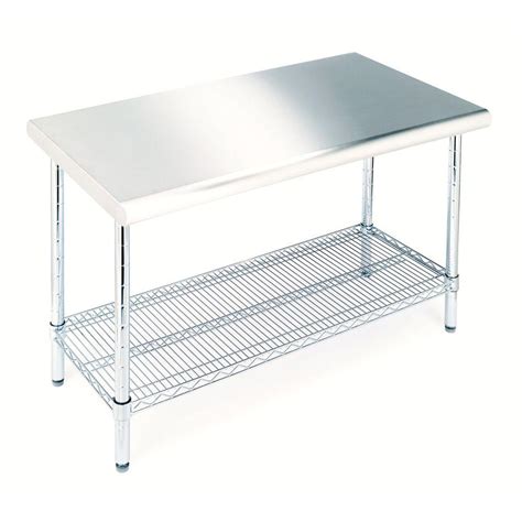 We would like to show you a description here but the site won't allow us. Seville Classics Stainless Steel Kitchen Utility Table ...