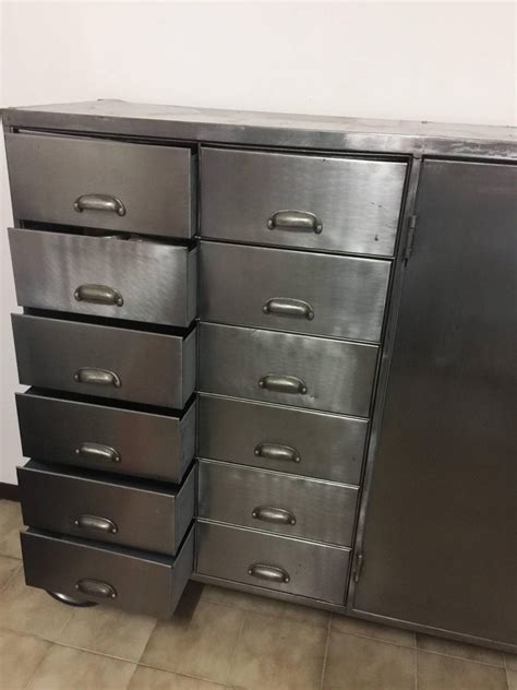Buy metal office filing cabinets and get the best deals at the lowest prices on ebay! Industrial Metal Cabinet on Heavy Duty Casters, Drawers ...