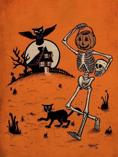 Pin By Daniele On Skeletons And Others Vintage Halloween Favorites
