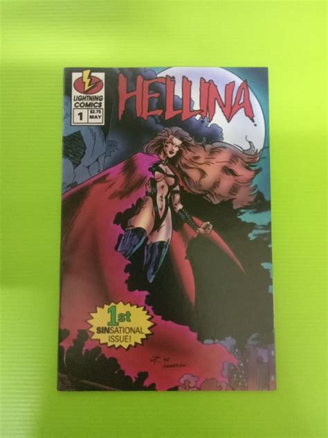 Hellina 1 S Clarke Hawbaker Cover Art Lightning Comics Very