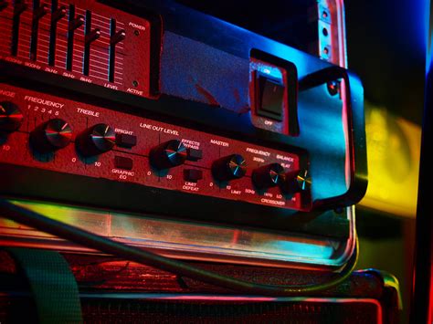 Free Images Music Light Technology Red Color Amplifier Bass