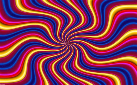 Artistic Psychedelic Artistic Abstract Swirl Colors Cool