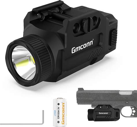 Buy Gmconn Rail Mounted Tactical Light Pistol Flashlight Small Size 600