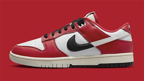 Best Look Yet At The Chicago Split Nike Dunk Featuring New Split Details