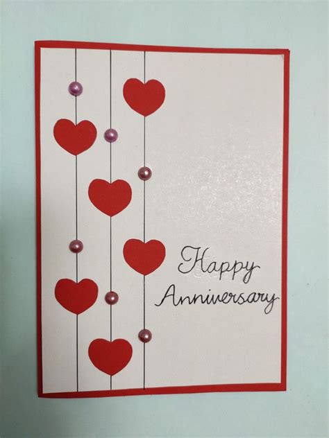 We also share a surprise with you guys!! Anniversary card | Anniversary cards handmade, Anniversary ...