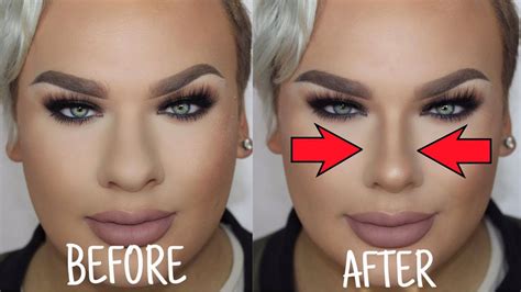 How To Make Nose Thinner Makeup Makeupview Co